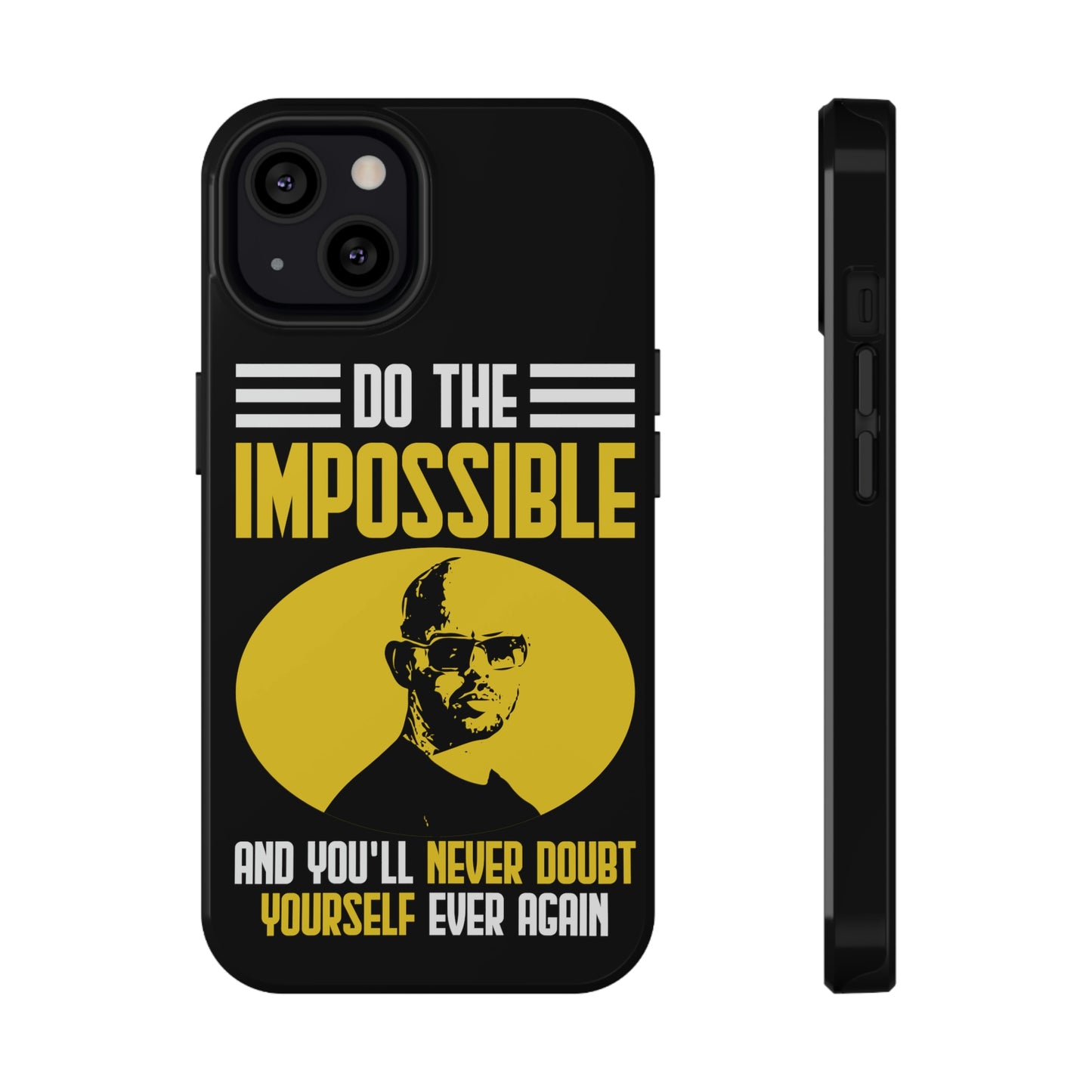 Andrew Tate Quote Phone Case: Embody the Mantra of Success and Effort"” Impact-Resistant Cases