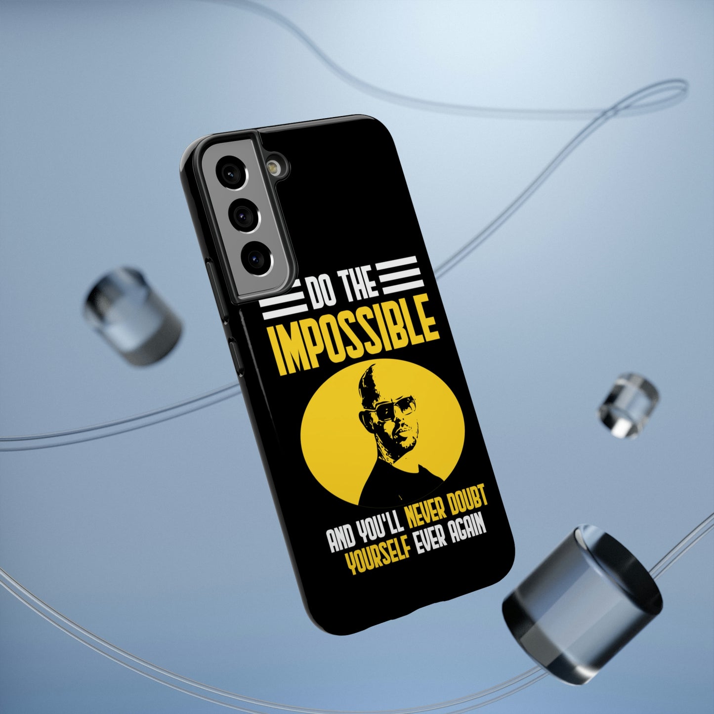 Andrew Tate Quote Phone Case: Embody the Mantra of Success and Effort"” Impact-Resistant Cases