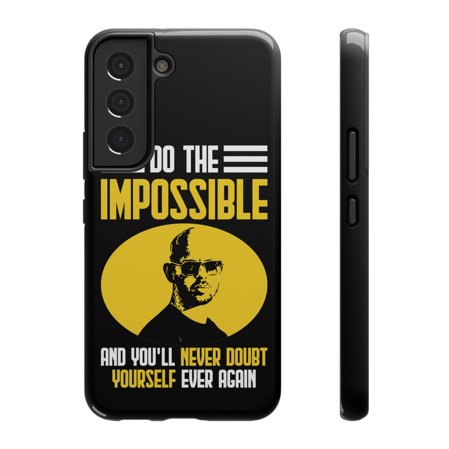 Andrew Tate Quote Phone Case: Embody the Mantra of Success and Effort"” Impact-Resistant Cases