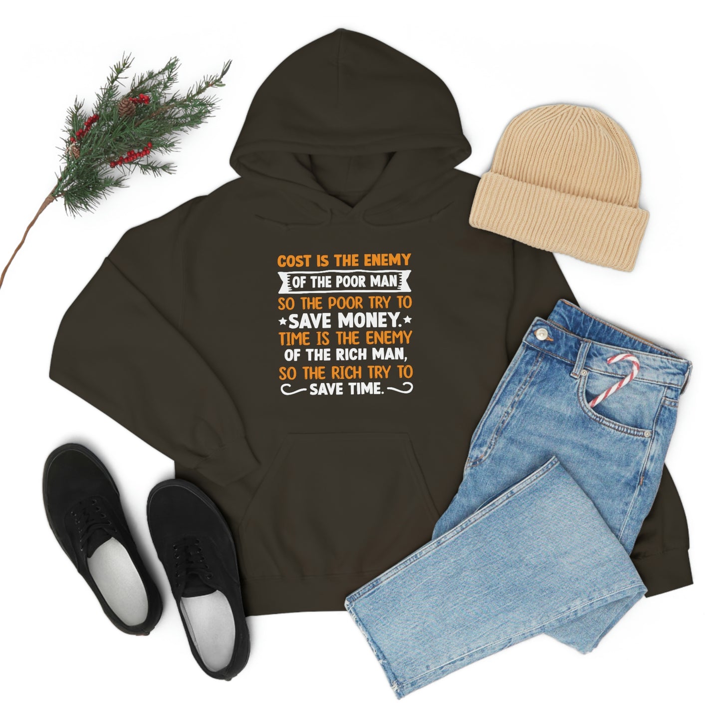 Andrew Tate Quote Hoodie: Embrace the Impossible and Boost Your Self-Confidence  Unisex Heavy Blend™ Hooded Sweatshirt