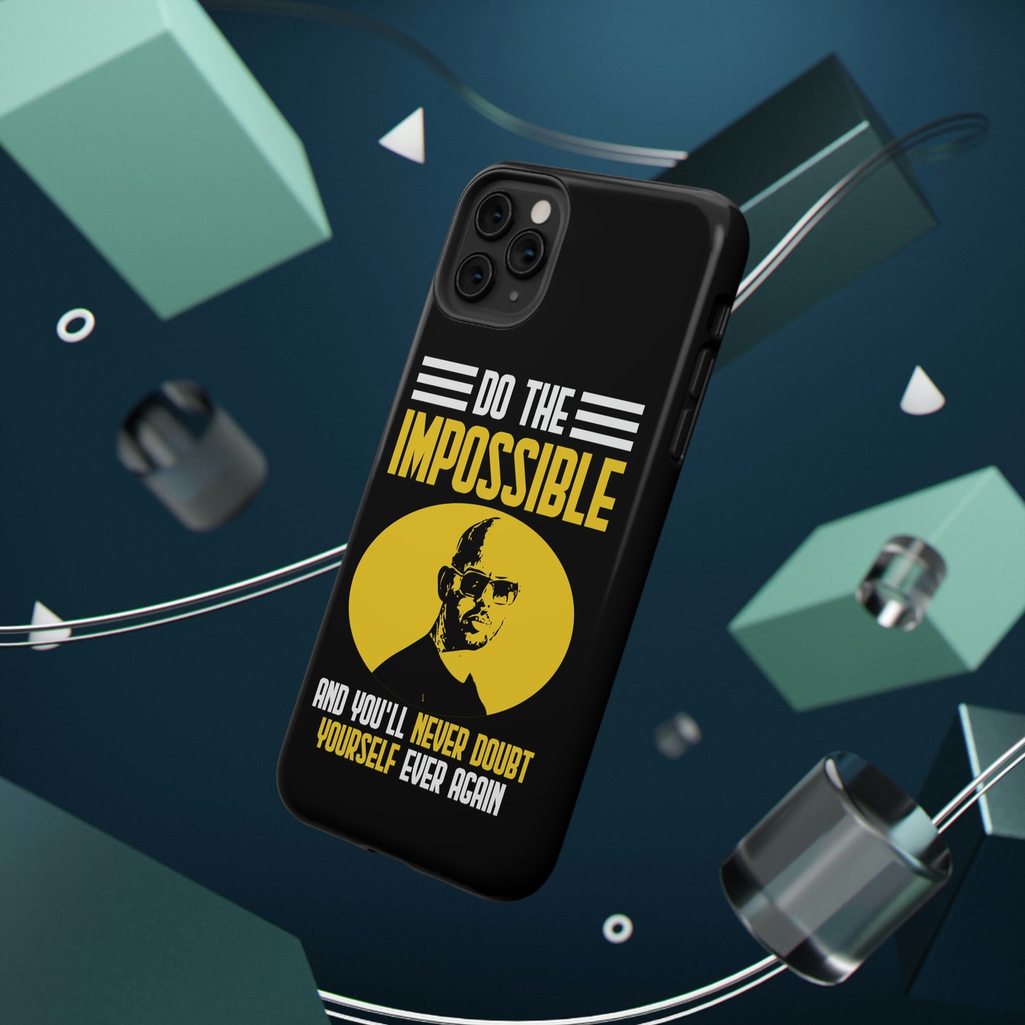 Andrew Tate Quote Phone Case: Embody the Mantra of Success and Effort"” Impact-Resistant Cases