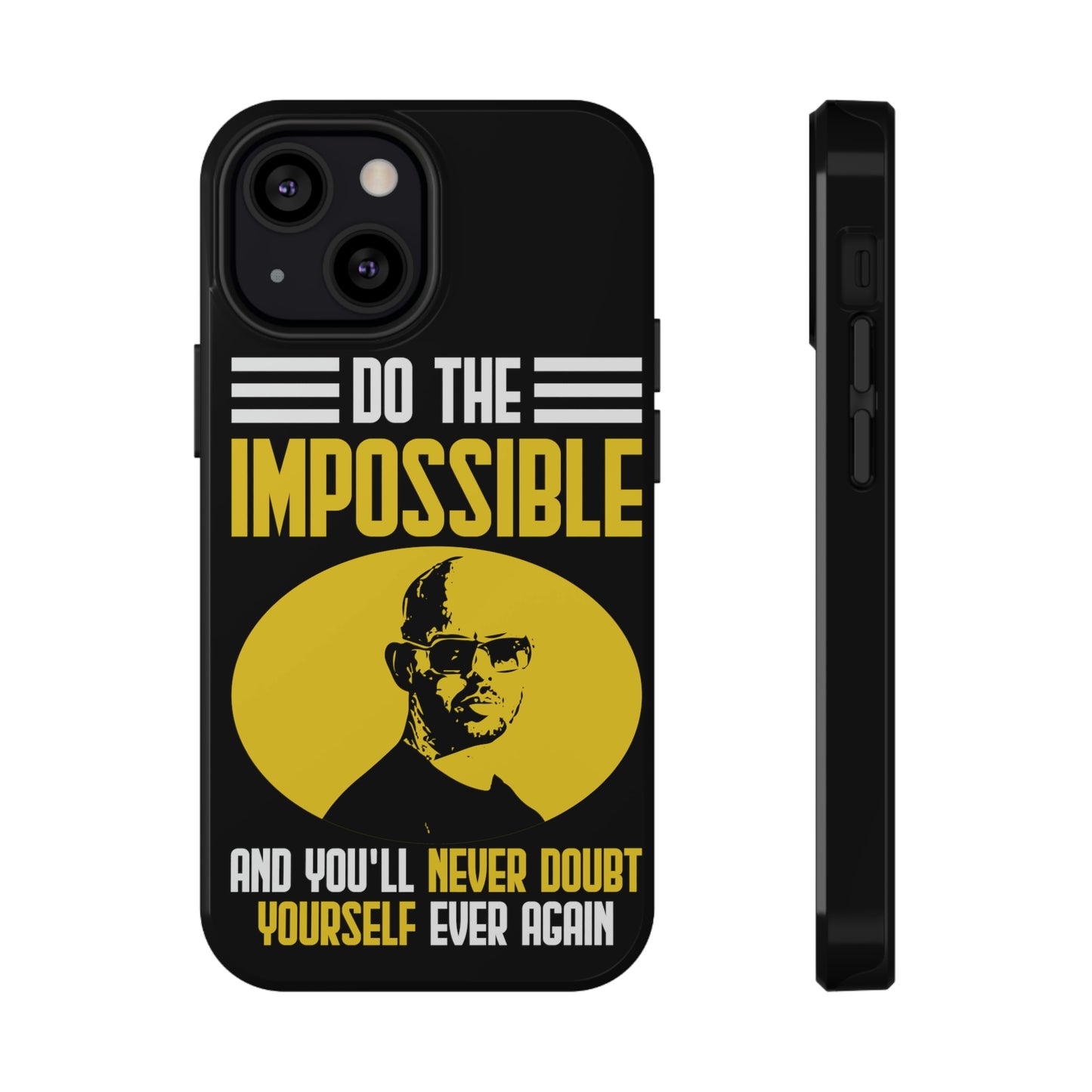 Andrew Tate Quote Phone Case: Embody the Mantra of Success and Effort"” Impact-Resistant Cases