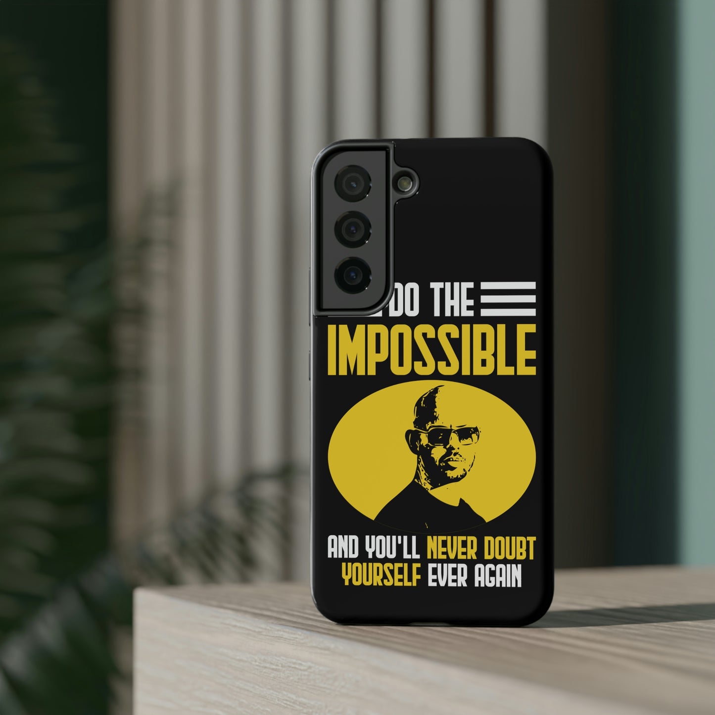 Andrew Tate Quote Phone Case: Embody the Mantra of Success and Effort"” Impact-Resistant Cases