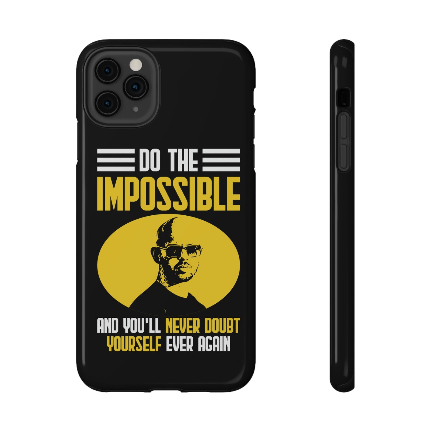 Andrew Tate Quote Phone Case: Embody the Mantra of Success and Effort"” Impact-Resistant Cases