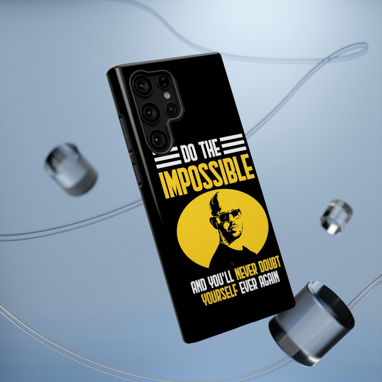 Andrew Tate Quote Phone Case: Embody the Mantra of Success and Effort"” Impact-Resistant Cases