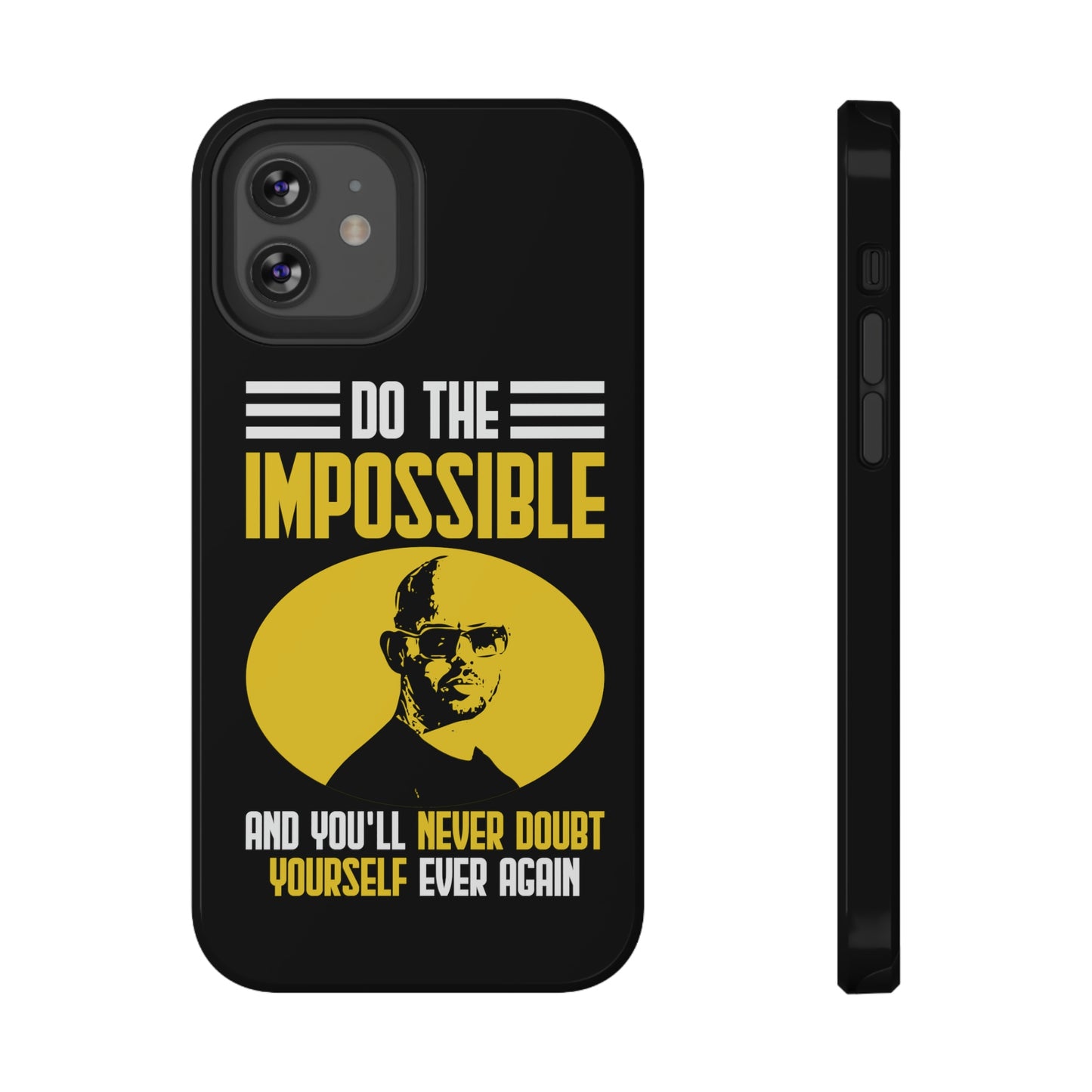 Andrew Tate Quote Phone Case: Embody the Mantra of Success and Effort"” Impact-Resistant Cases