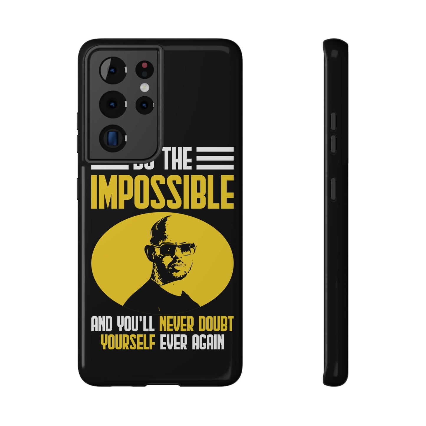 Andrew Tate Quote Phone Case: Embody the Mantra of Success and Effort"” Impact-Resistant Cases