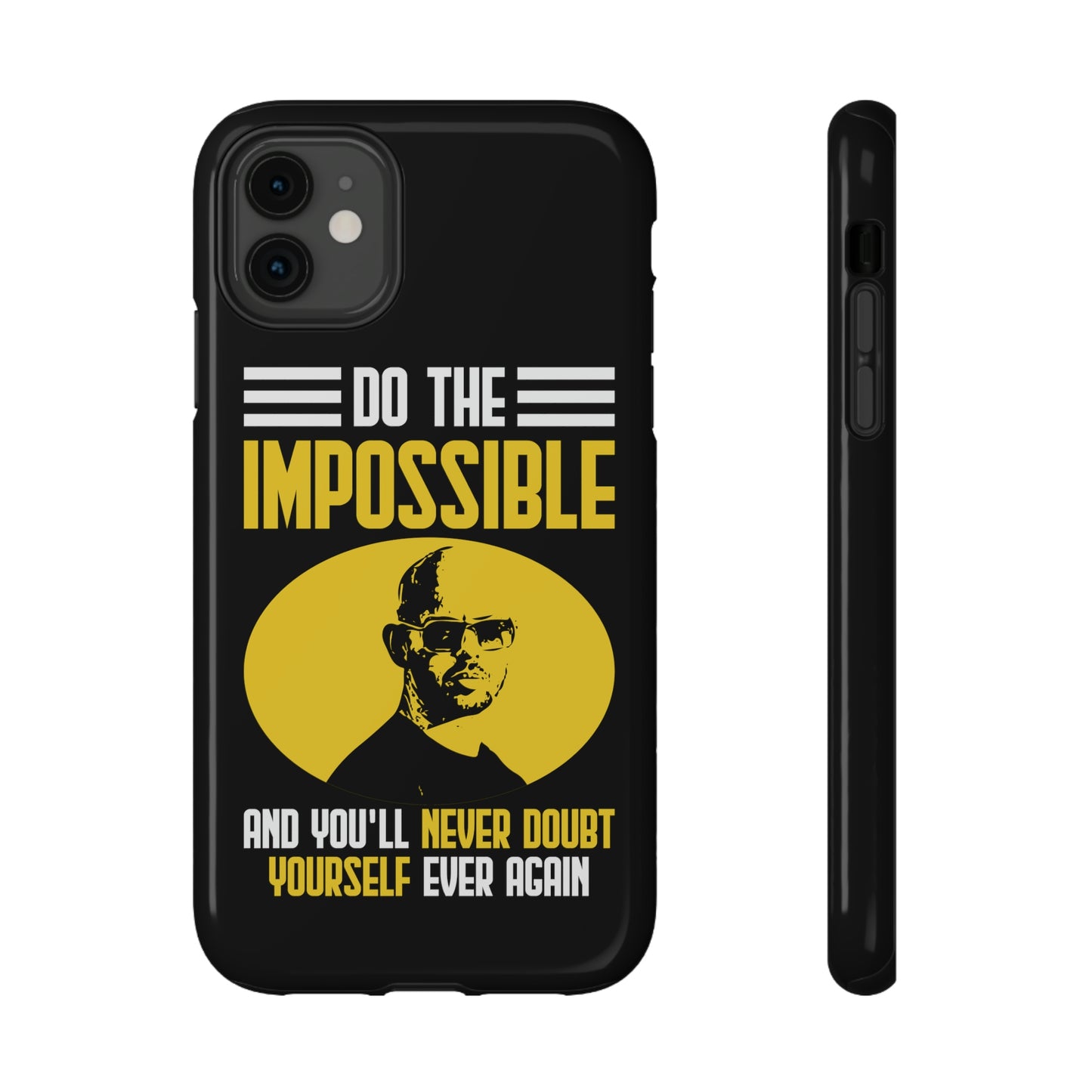 Andrew Tate Quote Phone Case: Embody the Mantra of Success and Effort"” Impact-Resistant Cases