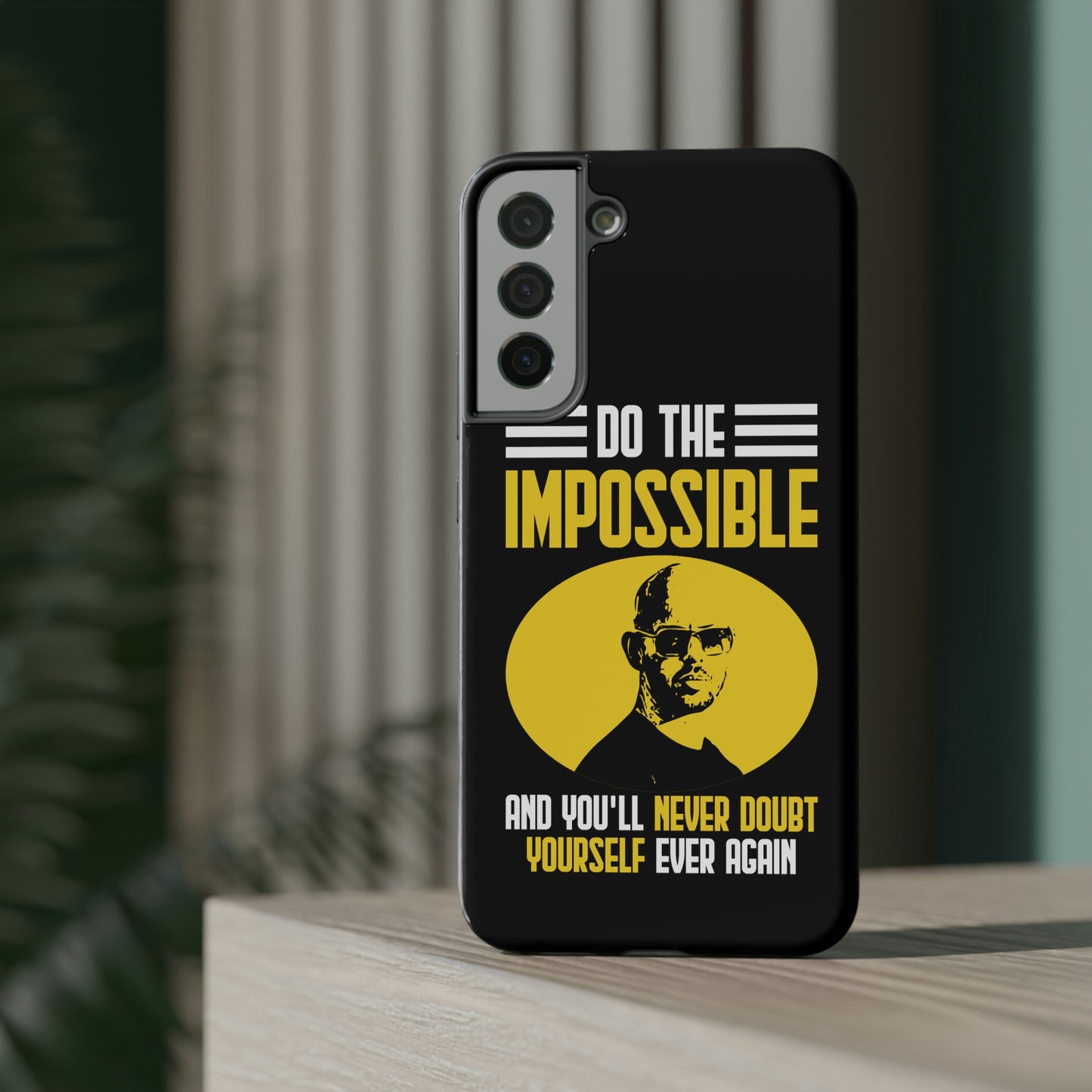 Andrew Tate Quote Phone Case: Embody the Mantra of Success and Effort"” Impact-Resistant Cases