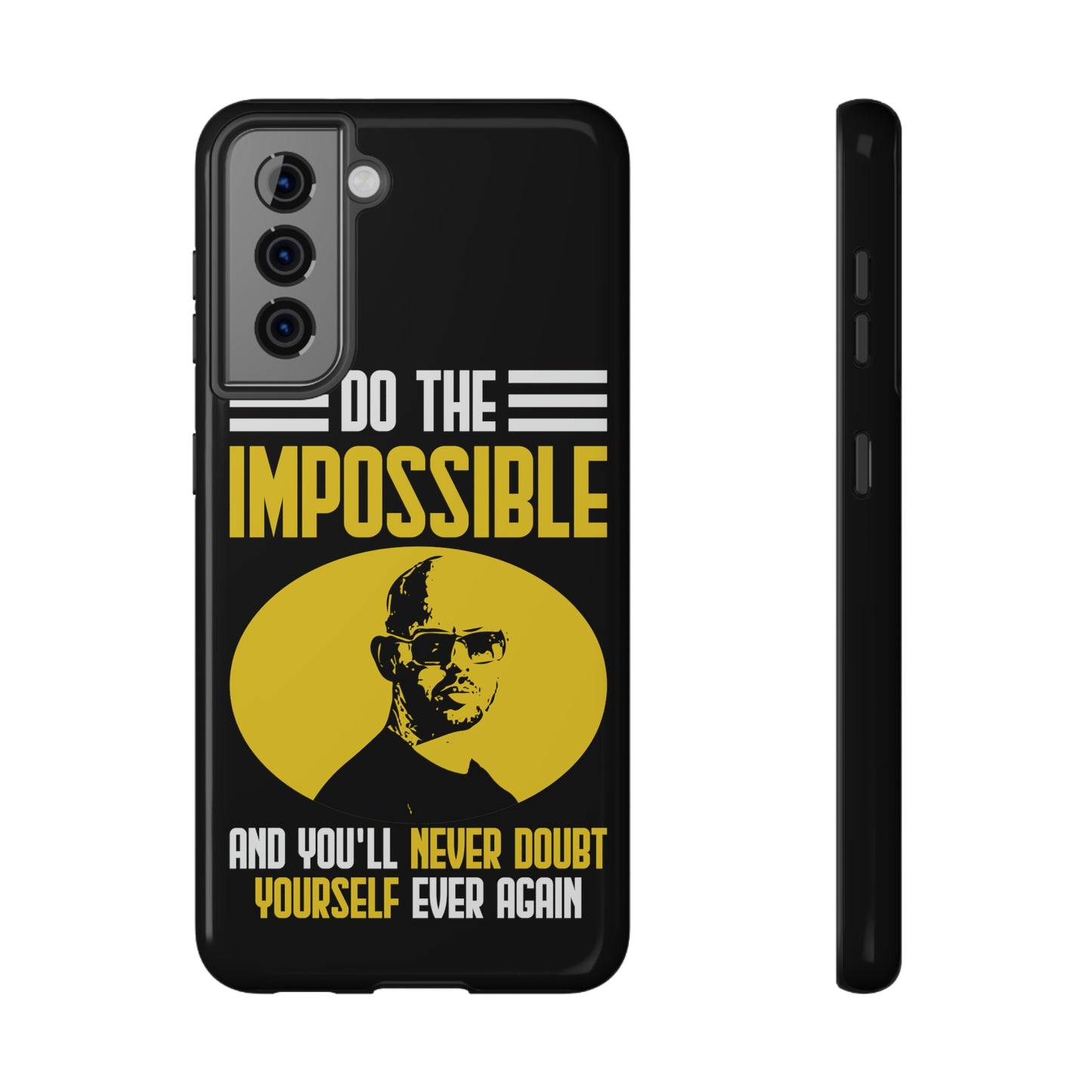 Andrew Tate Quote Phone Case: Embody the Mantra of Success and Effort"” Impact-Resistant Cases