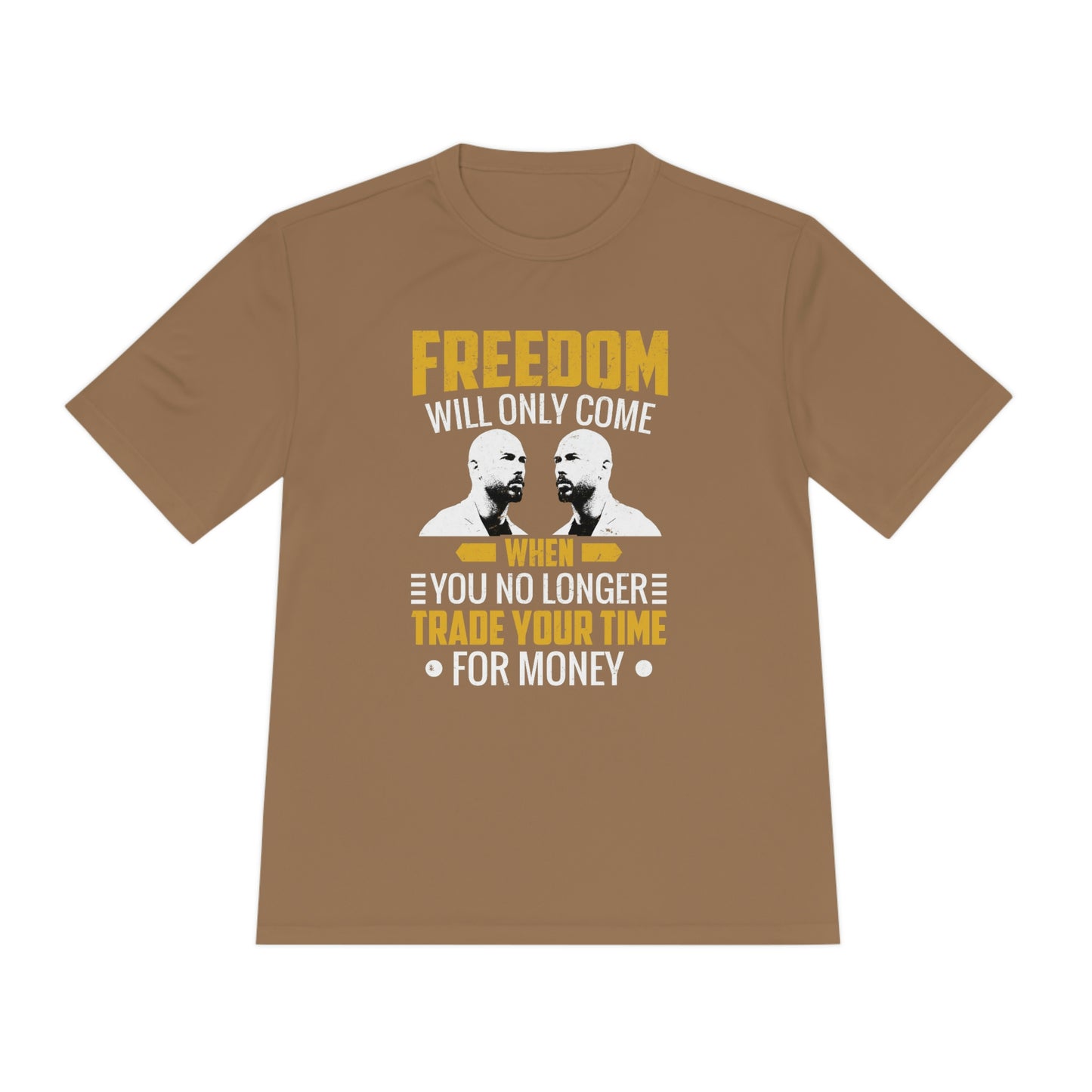 Andrew Tate's Freedom Quote Sport-Tek® Moisture will Tshirt: Unleash Your Potential and Redefine Success