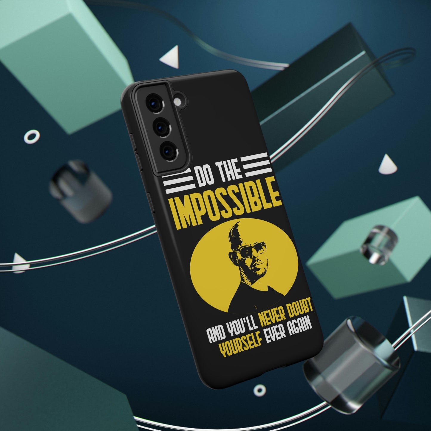 Andrew Tate Quote Phone Case: Embody the Mantra of Success and Effort"” Impact-Resistant Cases