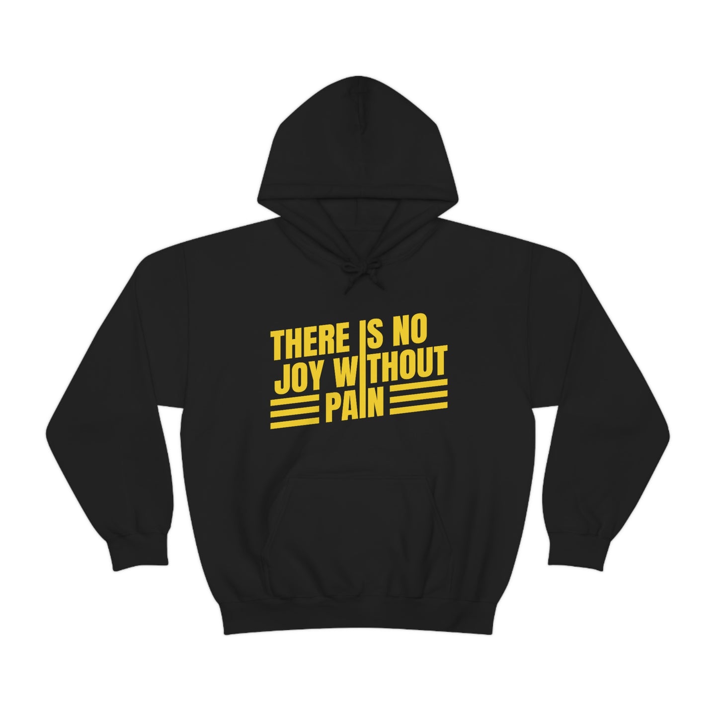 Andrew Tate Quote Hoodie: “There is no joy without pain” Andrew Tate Heavy Blend™ Hooded Sweatshirt