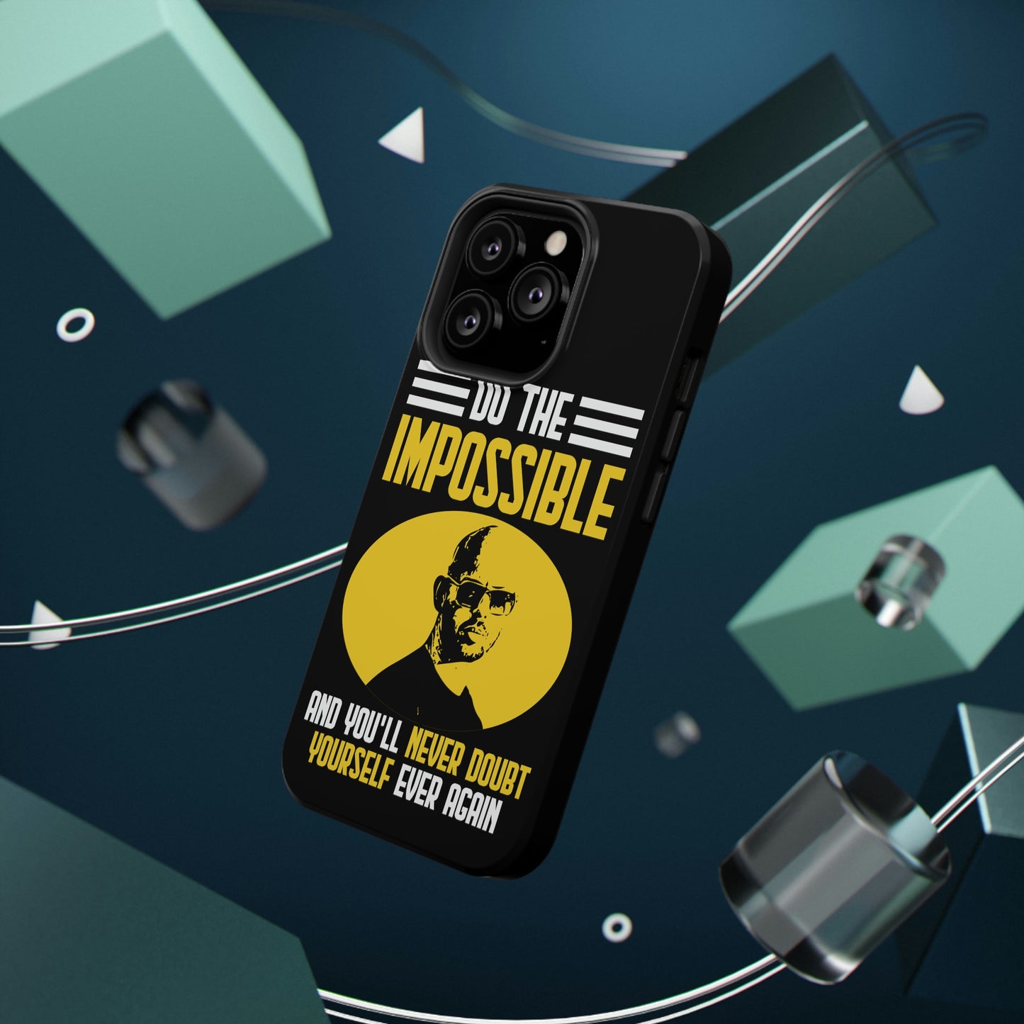 Andrew Tate Quote Phone Case: Embody the Mantra of Success and Effort"” Impact-Resistant Cases