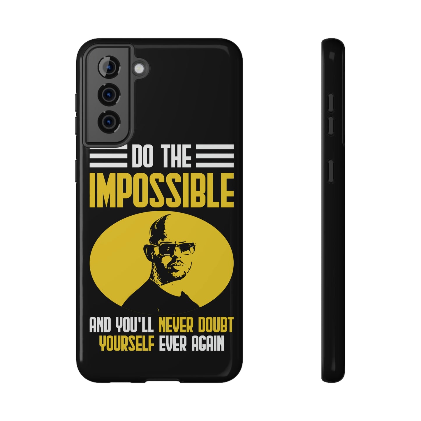 Andrew Tate Quote Phone Case: Embody the Mantra of Success and Effort"” Impact-Resistant Cases