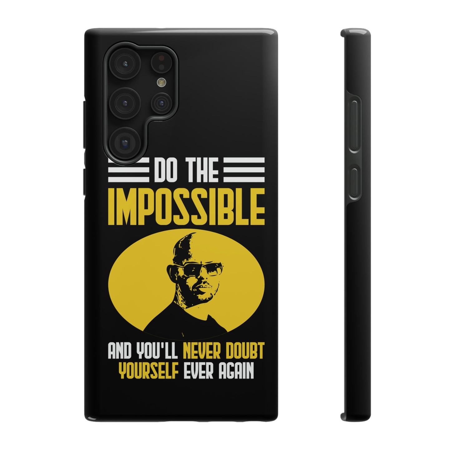 Andrew Tate Quote Phone Case: Embody the Mantra of Success and Effort"” Impact-Resistant Cases