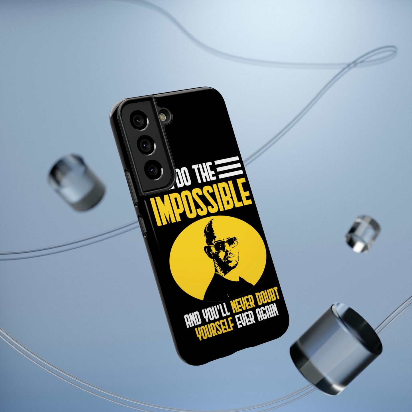 Andrew Tate Quote Phone Case: Embody the Mantra of Success and Effort"” Impact-Resistant Cases