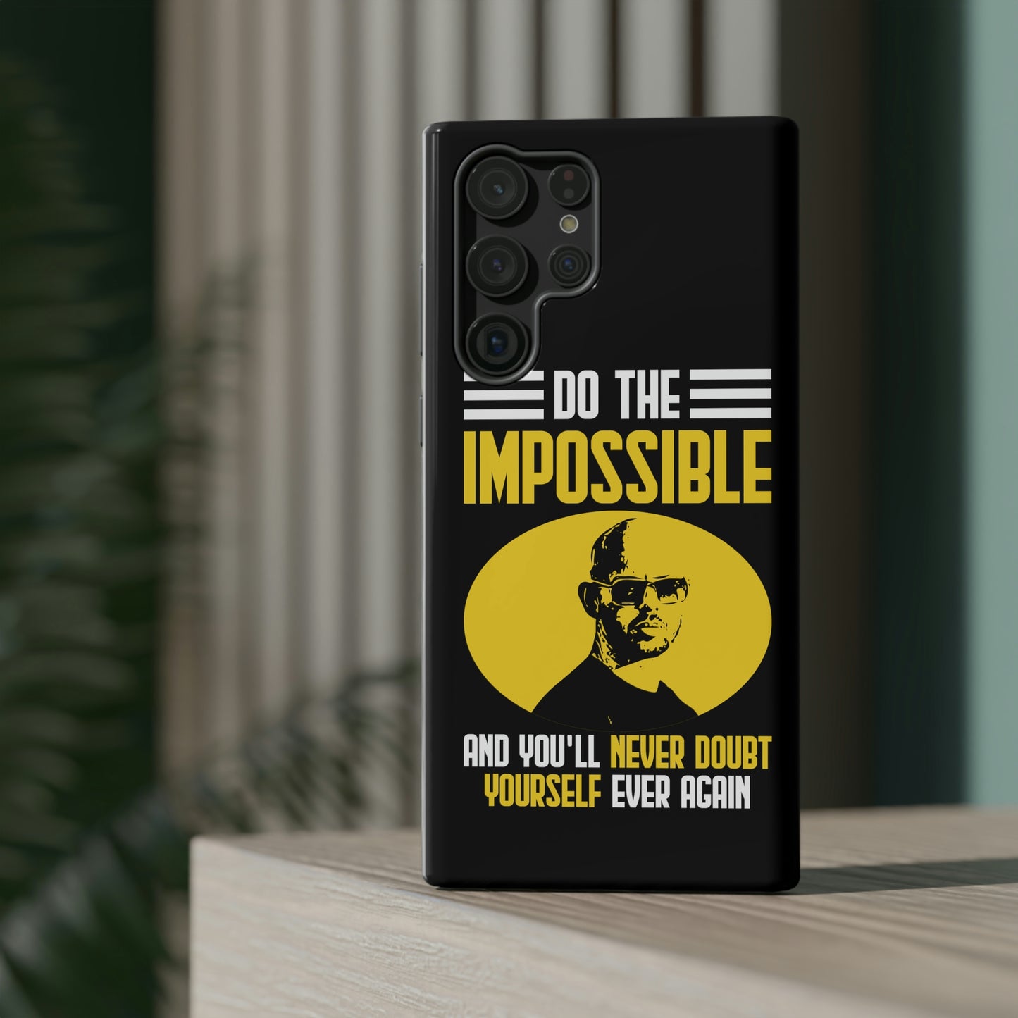 Andrew Tate Quote Phone Case: Embody the Mantra of Success and Effort"” Impact-Resistant Cases