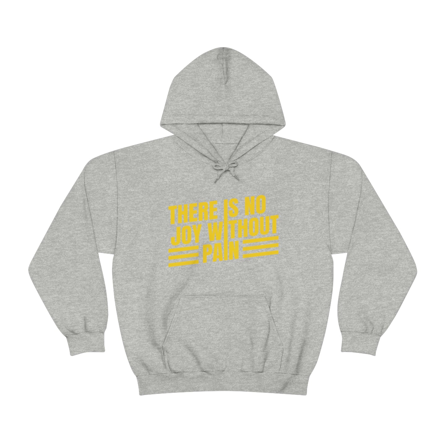 Andrew Tate Quote Hoodie: “There is no joy without pain” Andrew Tate Heavy Blend™ Hooded Sweatshirt